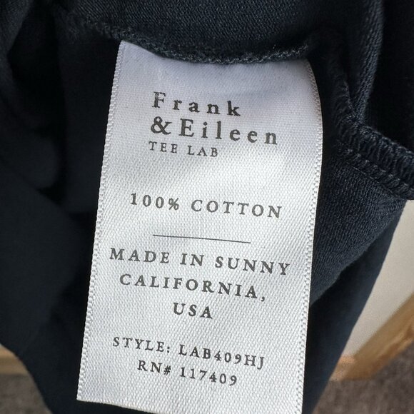 Frank & Eileen Dress Womens XS Black Muscle Tee Maxi Minimalist Comfort - Picture 4 of 10